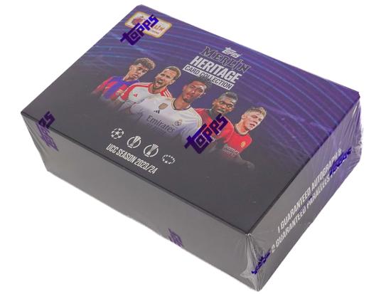 Image for 2023/24 Topps Merlin Heritage UEFA Club Competitions Soccer Hobby Box