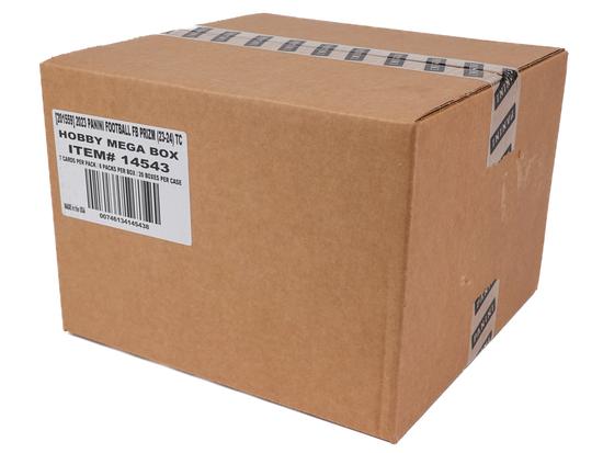 Image for 2023 Panini Prizm Football Hobby Mega 20-Box Case (Purple Pulsar Prizms!)