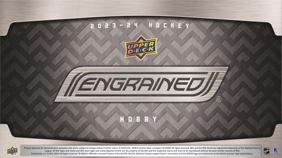 Image for 2023/24 Upper Deck Engrained Hockey Hobby Box