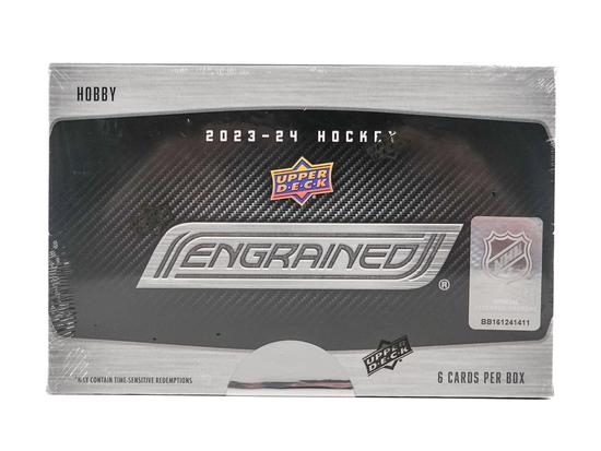 Image for 2023/24 Upper Deck Engrained Hockey Hobby Box