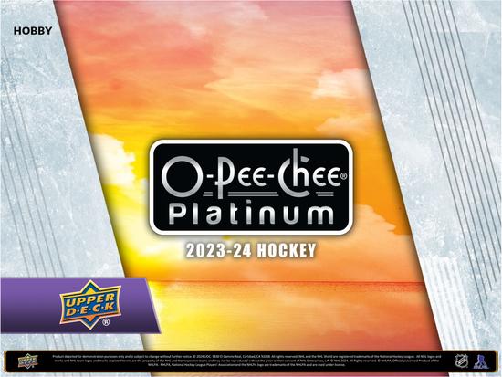 Image for 2023/24 Upper Deck O-Pee-Chee Platinum Hockey Hobby 8-Box Case