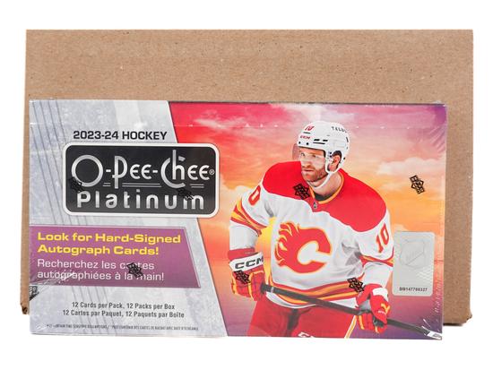Image for 2023/24 Upper Deck O-Pee-Chee Platinum Hockey Hobby 8-Box Case