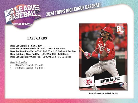 2024 TOPPS BIG LEAGUE BASEBALL HOBBY BOX | eBay
