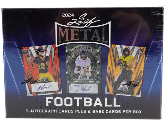 Image for 2024 Leaf Metal Football Hobby Box