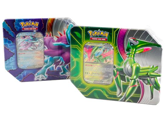 Image for Pokemon Paradox Clash (Walking Wake ex / Iron Leaves ex) 6-Tin Case