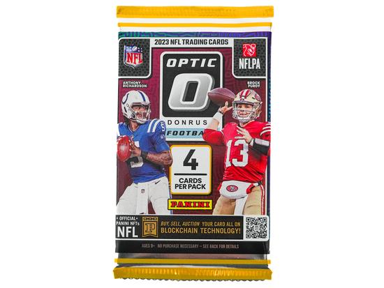 Image for 2023 Panini Donruss Optic Football Blaster Box (Purple Shock Parallels) (Reed Buy)
