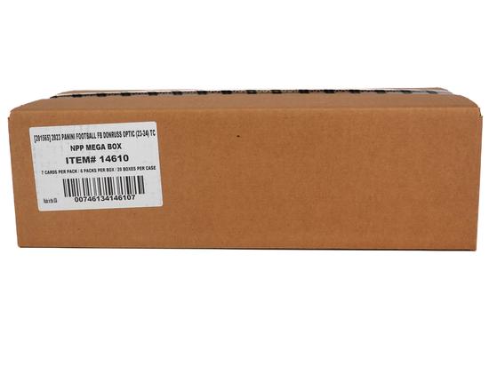 Image for 2023 Panini Donruss Optic Football Mega 20-Box Case (Blue Hyper Parallels)