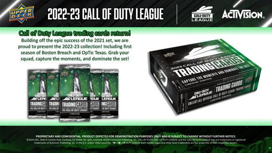 Image for Call of Duty League Hobby Box (Upper Deck 2022/23)