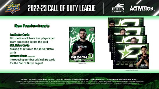 Image for Call of Duty League Hobby Box (Upper Deck 2022/23)