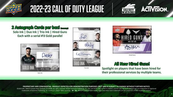 Image for Call of Duty League Hobby Box (Upper Deck 2022/23)