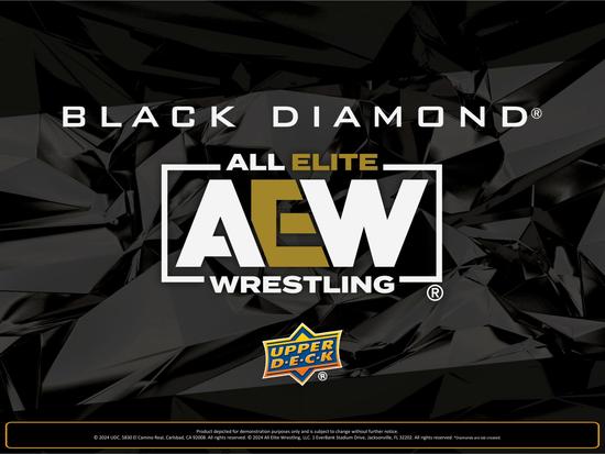 Image for 2024 Upper Deck AEW Black Diamond Wrestling Hobby Box