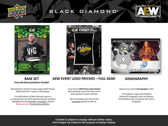 Image for 2024 Upper Deck AEW Black Diamond Wrestling Hobby Box