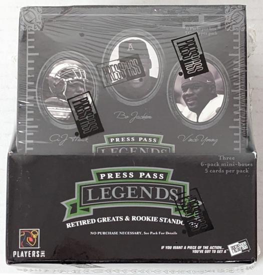 Image for 2006 Press Pass Legends Football Hobby Box (Reed Buy)