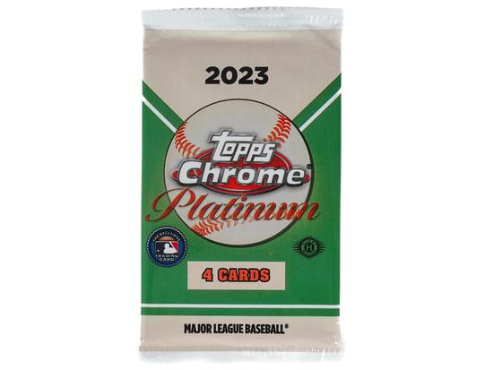 Image for 2023 Topps Chrome Platinum Anniversary Baseball Hobby Box