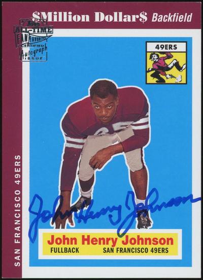 Image for 2004 Topps Fan Favorites Autographs #JHJ John Henry Johnson (Reed Buy)
