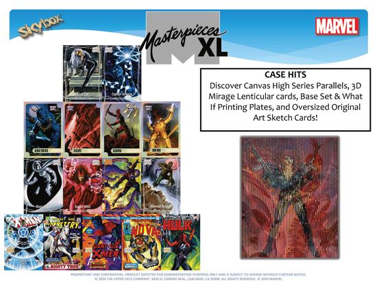 その他 masterpieces xl upper deck hobby box MARVEL MASTERPIECES XL (FEATURING JOE JUSKO) HOBBY BOX (UPPER DECK