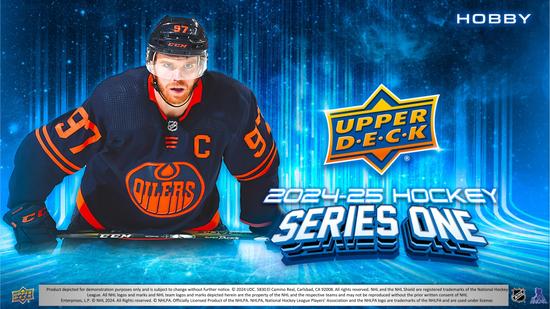 Image for 2024/25 Upper Deck Series 1 Hockey Hobby 12-Box Case