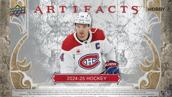 Image for 2024/25 Upper Deck Artifacts Hockey Hobby 10-Box Case