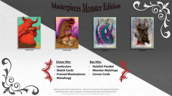 Image for 2024 Upper Deck Skybox Masterpieces Monster Edition Hobby 12-Box Case