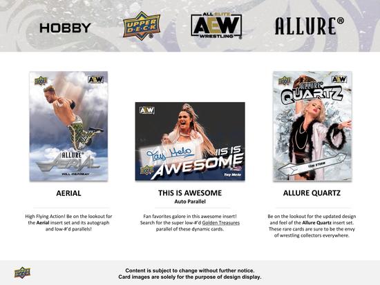 Image for 2024 Upper Deck AEW Allure Wrestling Hobby Box