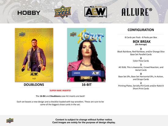 Image for 2024 Upper Deck AEW Allure Wrestling Hobby Box