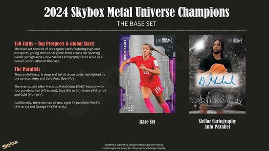 Image for 2024 Upper Deck Skybox Metal Universe Champions Hobby Box