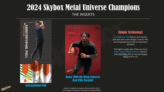 Image for 2024 Upper Deck Skybox Metal Universe Champions Hobby Box