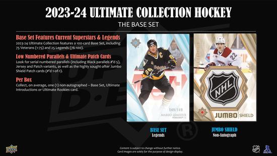 Image for 2023/24 Upper Deck Ultimate Collection Hockey Hobby Box