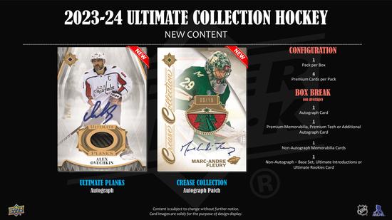 Image for 2023/24 Upper Deck Ultimate Collection Hockey Hobby Box