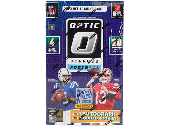 Image for 2023 Panini Donruss Optic Football 1st Off The Line FOTL Hobby Box