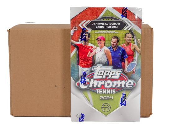 Image for 2024 Topps Chrome Tennis Hobby 12-Box Case