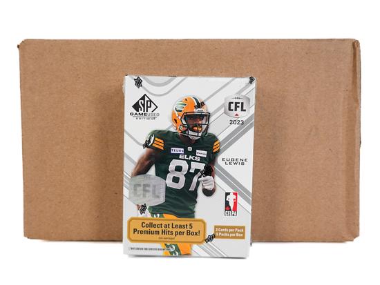 Image for 2023 Upper Deck SP Game Used CFL Football Hobby 16-Box Case