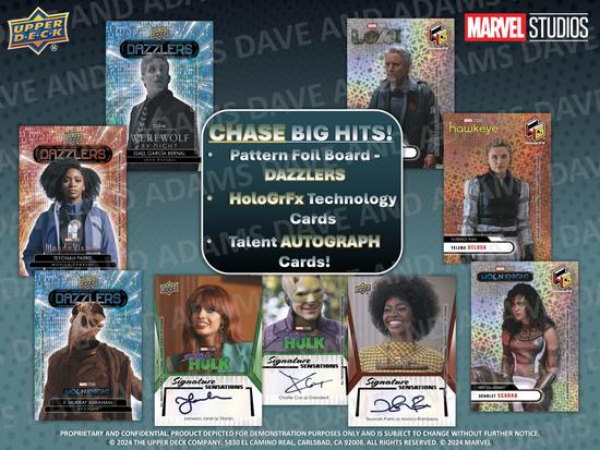 MARVEL STUDIOS SERIES 1 DISNEY+ HOBBY BOX (UPPER DECK 2024