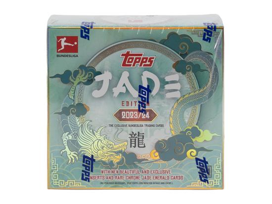 Image for 2023/24 Topps Bundesliga Jade Edition Soccer Hobby Box
