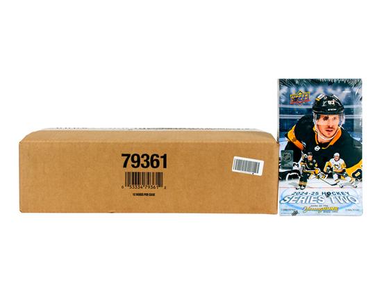 Image for 2024/25 Upper Deck Series 2 Hockey Hobby 12-Box Case