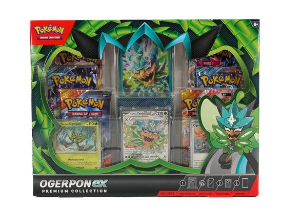 Image for Pokemon Ogerpon ex Premium Collection 6-Box Case
