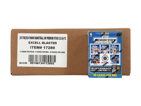 Image for 2023/24 Panini Premium Stock Basketball 6-Pack Blaster 20-Box Case