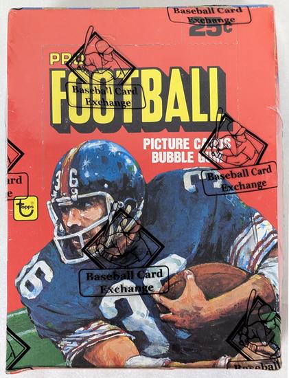 Image for 1980 Topps Football Wax Box (BBCE)(FASC) (Reed Buy)