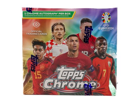 Image for 2023/24 Topps Chrome UEFA Euro Soccer Hobby Box