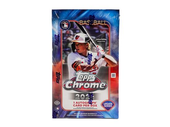 Image for 2024 Topps Chrome Update Series Baseball Hobby Box