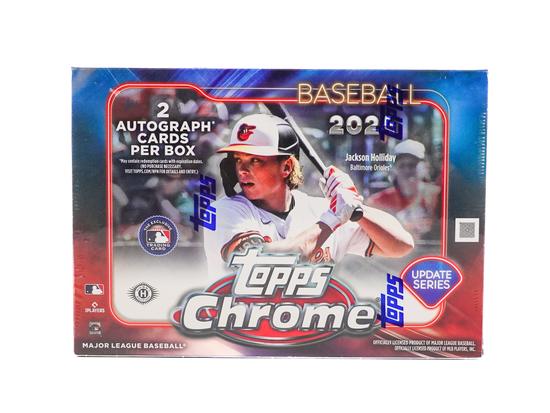Image for 2024 Topps Chrome Update Series Baseball Delight Box