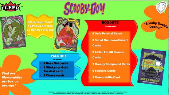 Image for 2025 Upper Deck Fleer Scooby Doo! Trading Cards Hobby Box