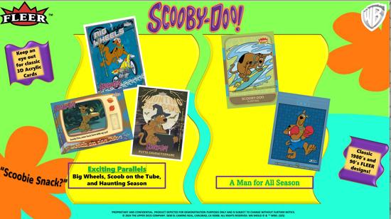 Image for 2025 Upper Deck Fleer Scooby Doo! Trading Cards Hobby Box