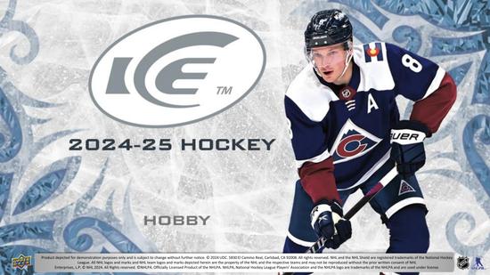 Image for 2024/25 Upper Deck Ice Hockey Hobby 12-Box Case