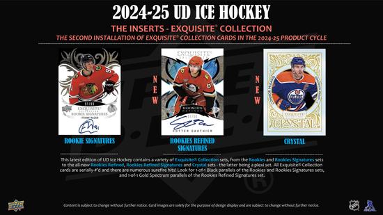 Image for 2024/25 Upper Deck Ice Hockey Hobby 12-Box Case