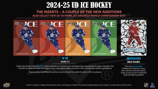 Image for 2024/25 Upper Deck Ice Hockey Hobby 12-Box Case