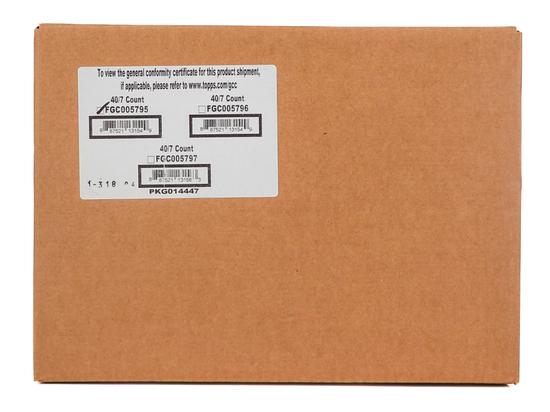 Image for 2024 Bowman University Chrome Football Blaster 40-Box Case