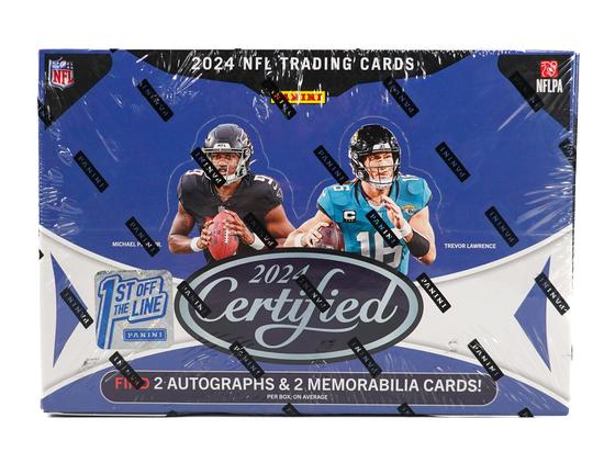 Image for 2024 Panini Certified Football 1st Off The Line FOTL Hobby Box