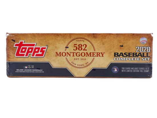 Image for 2020 Topps Montgomery Club Factory Set Baseball (Box) Case (12 Sets)