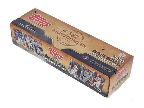 Image for 2020 Topps Montgomery Club Factory Set Baseball (Box) Case (12 Sets)